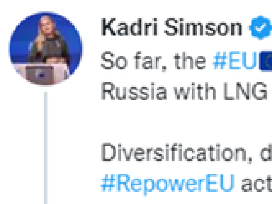 欧盟官员称已完全取代俄罗斯天然气 然而事实却是……